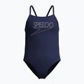 Dětské jednodílné plavky Speedo Endurance+ Logo Thinstrap peacoat