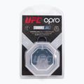 Opro UFC Stříbrný chránič čelistí červený