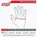 Grapplingové rukavice RDX Glove New Model GGRF-12R red 8