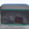 Turistický batoh CabinZero Classic 44 l Infinity Blue 10