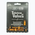 Sada ventilků Peaty's X Chris King MK2 Tubeless Valves 60 mm mango  2