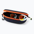 Pouzdro na plavecké brýle  ZONE3 Protective Swim Goggle Case navy/orange 2