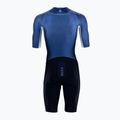 HUUB pánský triatlonový oblek Anemoi Aero + Flatlock černo-modrý ANEPF 9
