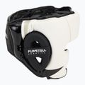 Boxerská helma  FUMETSU Ghost S3 white/ black/ grey 2