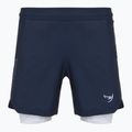 Pánské tréninkové šortky FUMETSU Icon Dual Layer navy/ white