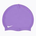 Dětská plavecká čepice Nike Solid Silicone fialová TESS0106-505