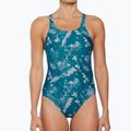 Dámské jednodílné plavky Nike Hydrastrong Multi Print Fastback mineral teal 4