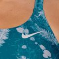 Dámské jednodílné plavky Nike Hydrastrong Multi Print Fastback mineral teal 7