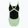 Dámské jednodílné plavky  Nike Logo Tape Fastback vapor green 2