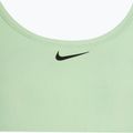 Dámské jednodílné plavky  Nike Logo Tape Fastback vapor green 3