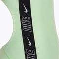 Dámské jednodílné plavky  Nike Logo Tape Fastback vapor green 4