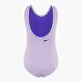 Dětské jednodílné plavky  Nike Multi Logo U-Back lilac bloom 2