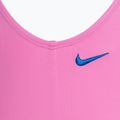 Dětské jednodílné plavky  Nike Multi Logo U-Back playful pink 4