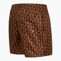 Pánské plavecké šortky Nike Swoosh Link 5" Volley cacao wow 3