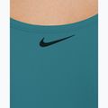 Dámské jednodílné plavky  Nike Logo Tape Fastback dusty cactus 3