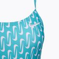 Dámské jednodílné plavky  Nike Hydrastrong Multi Print Cutout blue 3