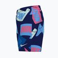 Dětské plavecké šortky Nike Tossed Flags 4" Volley midnight navy 3