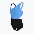 Dětské jednodílné plavky  Nike Color Block Asymmetrical Monokini black 3
