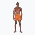 Pánské plavecké šortky Nike Multi Print 5" Volley orange blaze 2
