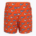Pánské plavecké šortky Nike Multi Print 5" Volley orange blaze 2