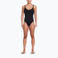 Dámské jednodílné plavky Nike Essential V-Neck black 2