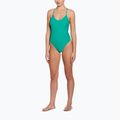 Dámské jednodílné plavky Nike Swoosh Link Y-Back stadium green 2