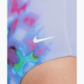 Dětské jednodílné plavky Nike Floral Blur V-Neck hydrangeas 4