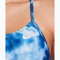 Dámské jednodílné plavky Nike Hydrastrong Cutout blue 4