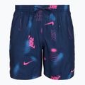 Pánské plavecké šortky Nike Multi Print 7" Volley midnight navy