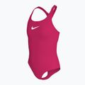 Dětské jednodílné plavky Nike Essential Racerback rush pink 3