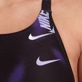 Dámské jednodílné plavky Nike Hydrastrong Fastback purple 4