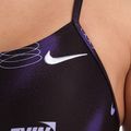 Dámské jednodílné plavky Nike Hydrastrong Cutout purple 4