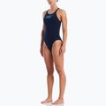 Dámské jednodílné plavky Nike Hydrastrong Logo Graphic Fastback midnight navy 2