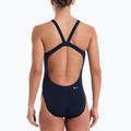 Dámské jednodílné plavky Nike Hydrastrong Logo Graphic Fastback midnight navy 3