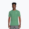 Pánské plavecké tričko Nike Heather Hydroguard malachite