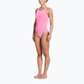 Dámské jednodílné plavky Nike Hydrastrong Solid pink glow 2
