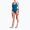 Dámské jednodílné plavky Nike Essential V-Neck green abyss 2