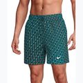 Pánské plavkové šortky Nike Breaker Swoosh 5" Volley green abyss 3