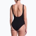 Dámské jednodílné plavky Nike Shoreline Pucker Scoop Neck black 3