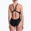 Dámské jednodílné plavky Nike Logo Tape Fastback black 3