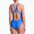 Dámské jednodílné plavky Nike Logo Tape Fastback blue crystal 3