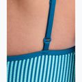 Dámské jednodílné plavky Nike Ocean Bound Ripple Texture Square Neck bleached turquoise 4