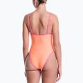 Dámské jednodílné plavky Nike Ocean Bound Ripple Texture Square Neck pink glow 3