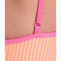 Dámské jednodílné plavky Nike Ocean Bound Ripple Texture Square Neck pink glow 4