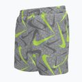Dětské plavkové šortky Nike Breaker Pebble 4" Volley wolf grey