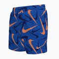 Dětské plavkové šortky Nike Breaker Pebble 4" Volley ble crystal