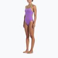 Dámské jednodílné plavky Nike Hydrastrong Logo Graphic T-Back bright violet 2