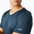 Pánské trekové tričko REGATTA Fingal V-Neck moonlight denim 4