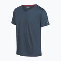 Pánské trekové tričko REGATTA Fingal V-Neck moonlight denim 7