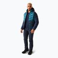 Pánská oteplená bunda  REGATTA Hooded Dalent moroccan blue/moonlight denim 2